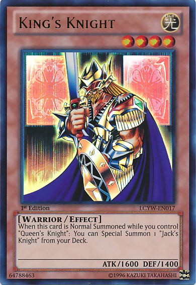 King's Knight [LCYW-EN017] Ultra Rare | Jomio and Rueliete's Cards and Comics
