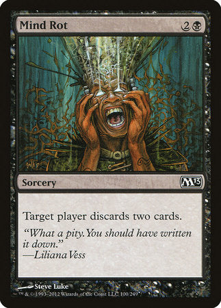 Mind Rot [Magic 2013] | Jomio and Rueliete's Cards and Comics