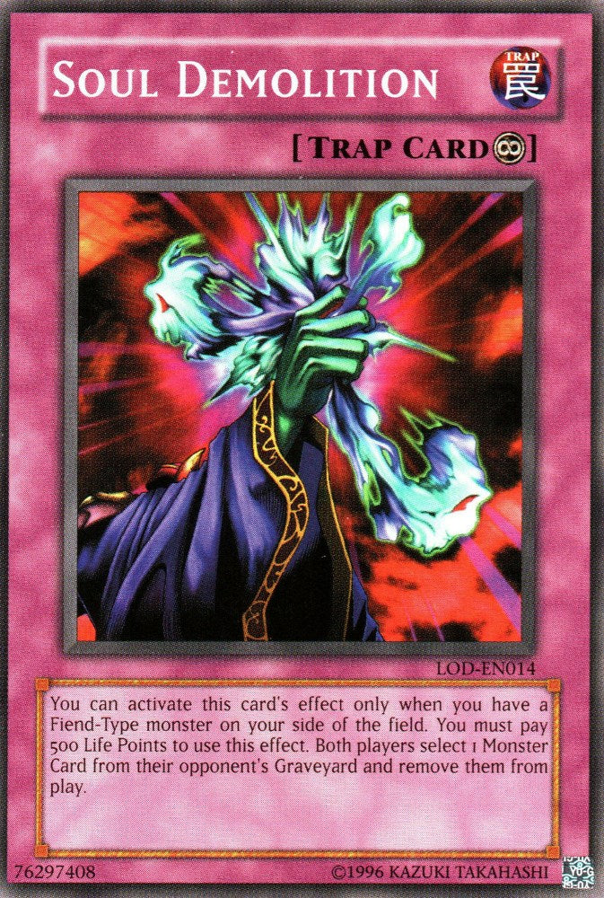 Soul Demolition [LOD-EN014] Common | Jomio and Rueliete's Cards and Comics