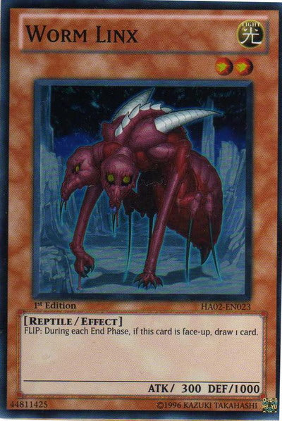 Worm Linx [HA02-EN023] Super Rare | Jomio and Rueliete's Cards and Comics