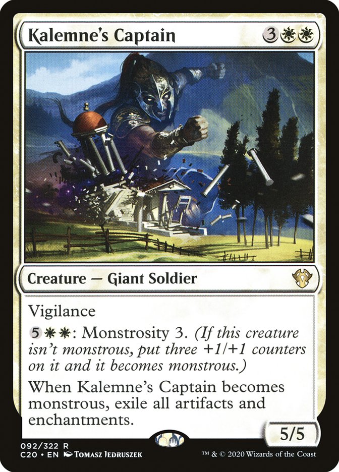 Kalemne's Captain [Commander 2020] | Jomio and Rueliete's Cards and Comics