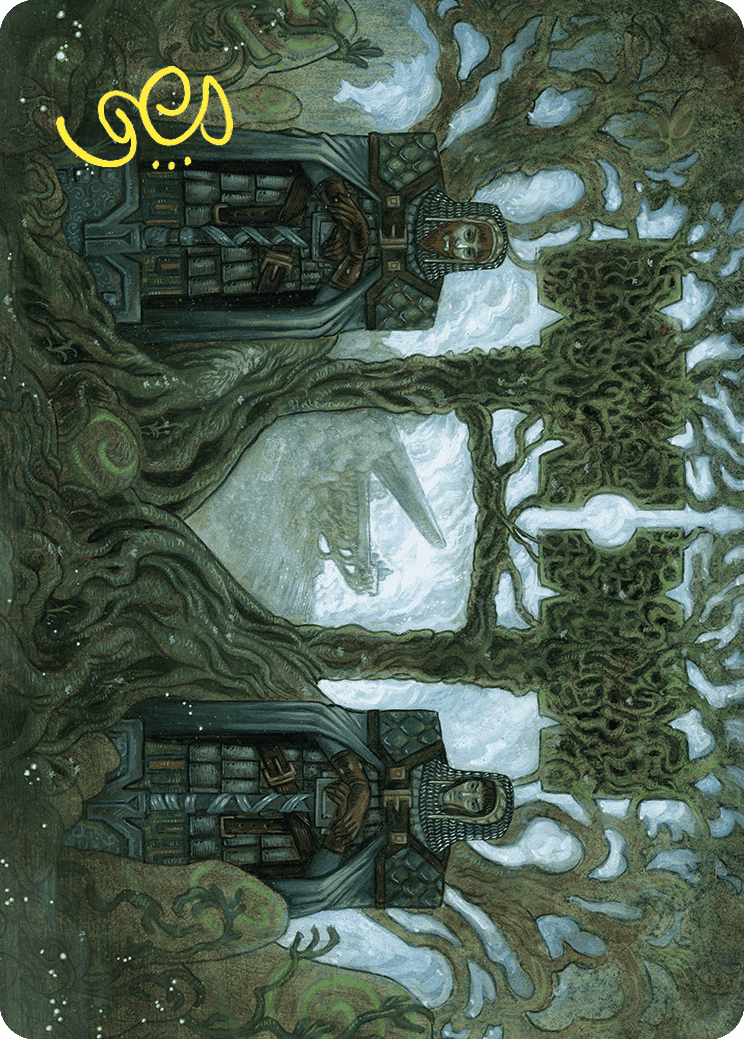 Court of Garenbrig Art Card (Gold-Stamped Signature) [Wilds of Eldraine Art Series] | Jomio and Rueliete's Cards and Comics