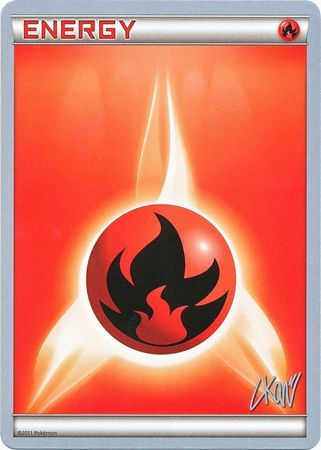 Fire Energy (Reshiphlosion - Christopher Kan) [World Championships 2011] | Jomio and Rueliete's Cards and Comics