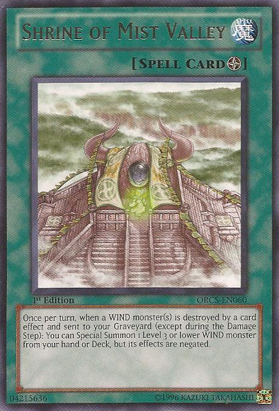 Shrine of Mist Valley [ORCS-EN060] Rare | Jomio and Rueliete's Cards and Comics