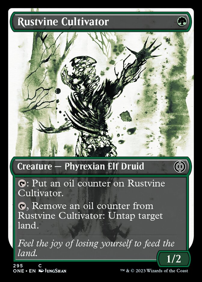 Rustvine Cultivator (Showcase Ichor) [Phyrexia: All Will Be One] | Jomio and Rueliete's Cards and Comics