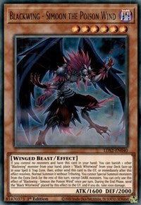 Blackwing - Simoon the Poison Wind [LDS2-EN040] Ultra Rare | Jomio and Rueliete's Cards and Comics