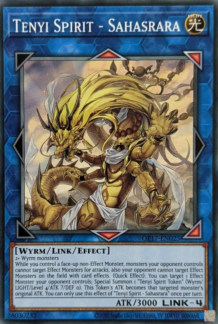 Tenyi Spirit - Sahasrara [OP17-EN025] Common | Jomio and Rueliete's Cards and Comics