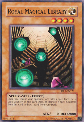 Royal Magical Library [DR1-EN129] Common | Jomio and Rueliete's Cards and Comics