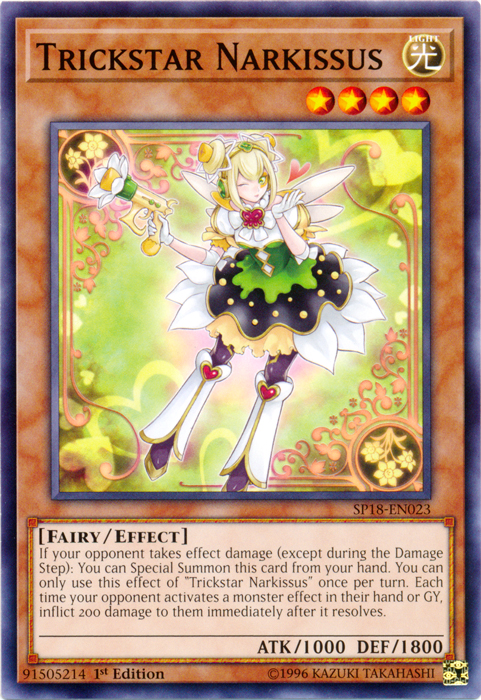 Trickstar Narkissus [SP18-EN023] Common | Jomio and Rueliete's Cards and Comics