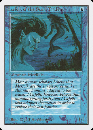 Merfolk of the Pearl Trident [Unlimited Edition] | Jomio and Rueliete's Cards and Comics