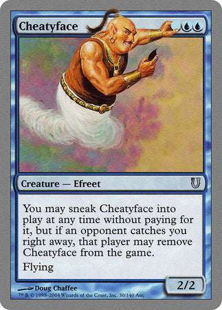 Cheatyface [Unhinged] | Jomio and Rueliete's Cards and Comics
