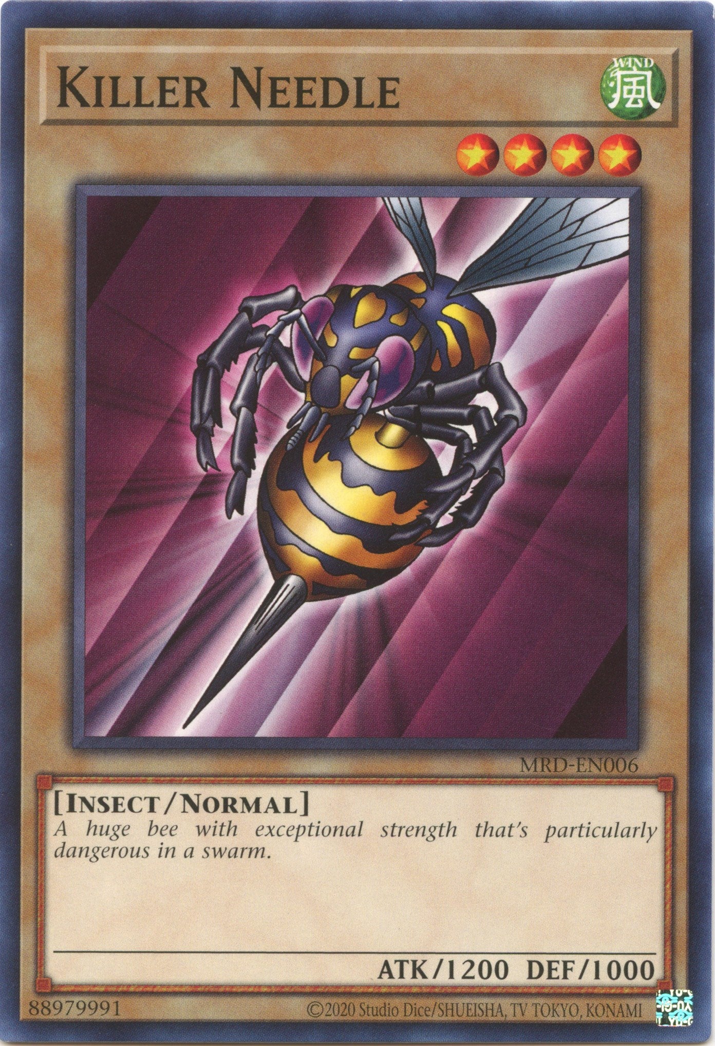 Killer Needle (25th Anniversary) [MRD-EN006] Common | Jomio and Rueliete's Cards and Comics