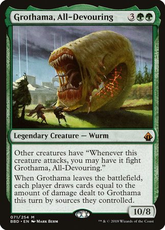 Grothama, All-Devouring [Battlebond] | Jomio and Rueliete's Cards and Comics