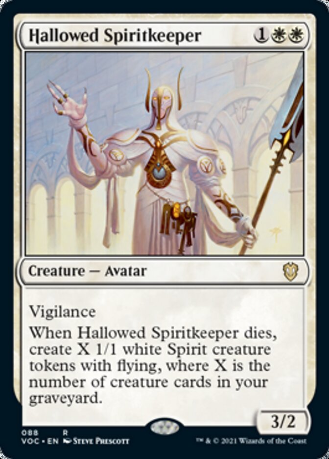 Hallowed Spiritkeeper [Innistrad: Crimson Vow Commander] | Jomio and Rueliete's Cards and Comics