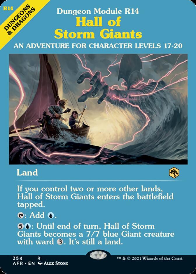 Hall of Storm Giants (Dungeon Module) [Dungeons & Dragons: Adventures in the Forgotten Realms] | Jomio and Rueliete's Cards and Comics