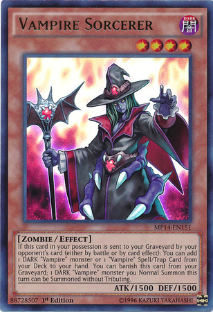 Vampire Sorcerer [MP14-EN151] Ultra Rare | Jomio and Rueliete's Cards and Comics