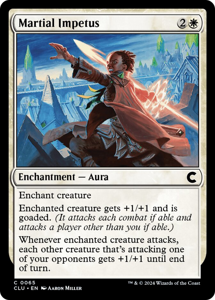 Martial Impetus [Ravnica: Clue Edition] | Jomio and Rueliete's Cards and Comics
