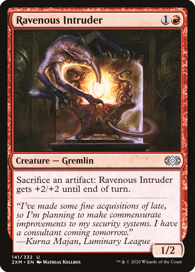 Ravenous Intruder [Double Masters] | Jomio and Rueliete's Cards and Comics