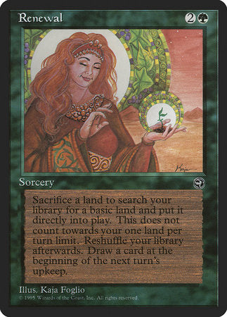 Renewal [Homelands] | Jomio and Rueliete's Cards and Comics