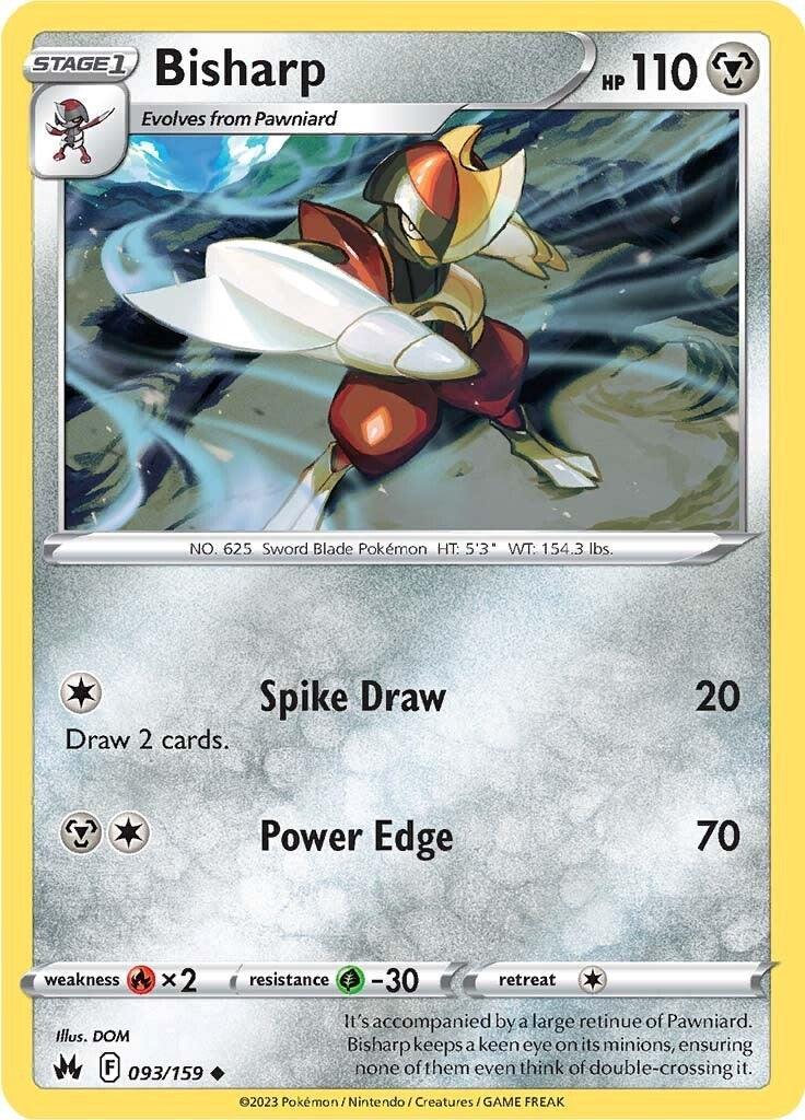 Bisharp (093/159) [Sword & Shield: Crown Zenith] | Jomio and Rueliete's Cards and Comics