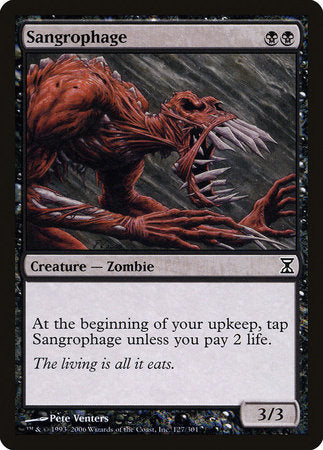 Sangrophage [Time Spiral] | Jomio and Rueliete's Cards and Comics