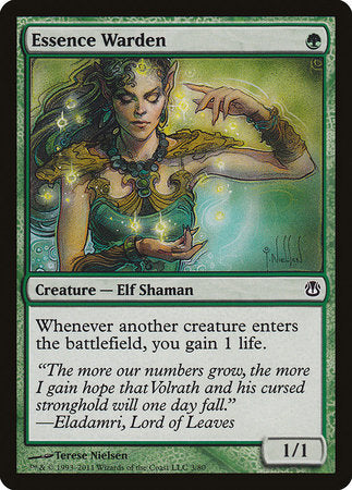 Essence Warden [Duel Decks: Ajani vs. Nicol Bolas] | Jomio and Rueliete's Cards and Comics