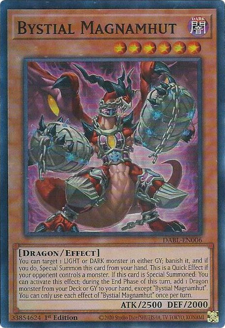 Bystial Magnamhut [DABL-EN006] Super Rare | Jomio and Rueliete's Cards and Comics