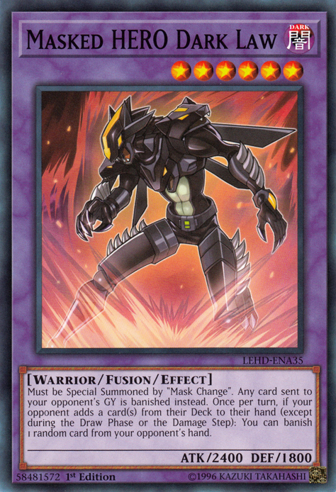 Masked HERO Dark Law [LEHD-ENA35] Common | Jomio and Rueliete's Cards and Comics