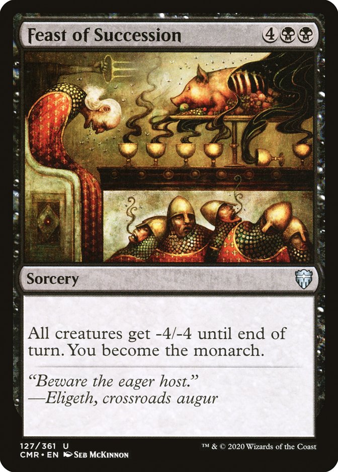 Feast of Succession [Commander Legends] | Jomio and Rueliete's Cards and Comics