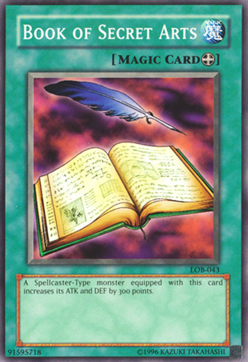 Book of Secret Arts [LOB-043] Common | Jomio and Rueliete's Cards and Comics