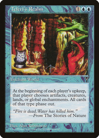 Teferi's Realm [Visions] | Jomio and Rueliete's Cards and Comics