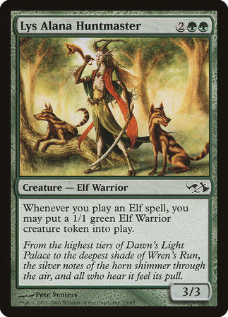 Lys Alana Huntmaster [Duel Decks: Elves vs. Goblins] | Jomio and Rueliete's Cards and Comics