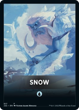 Snow Theme Card [Jumpstart 2022 Front Cards] | Jomio and Rueliete's Cards and Comics