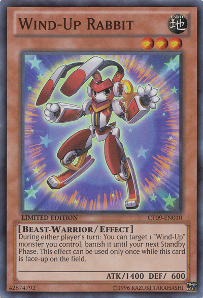 Wind-Up Rabbit [CT09-EN010] Super Rare | Jomio and Rueliete's Cards and Comics
