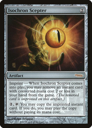 Isochron Scepter [Friday Night Magic 2008] | Jomio and Rueliete's Cards and Comics