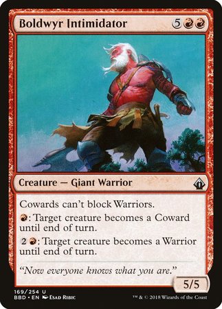 Boldwyr Intimidator [Battlebond] | Jomio and Rueliete's Cards and Comics