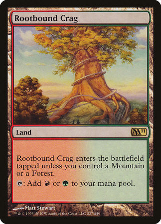 Rootbound Crag [Magic 2011] | Jomio and Rueliete's Cards and Comics