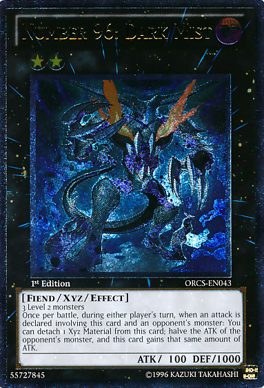 Number 96: Dark Mist (UTR) [ORCS-EN043] Ultimate Rare | Jomio and Rueliete's Cards and Comics