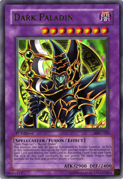 Dark Paladin [MFC-105] Ultra Rare | Jomio and Rueliete's Cards and Comics