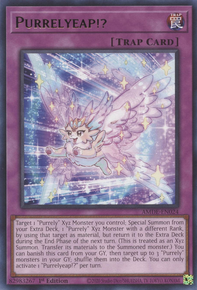 Purrelyeap!? [AMDE-EN024] Rare | Jomio and Rueliete's Cards and Comics