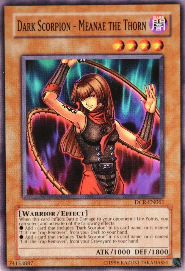 Dark Scorpion - Meanae the Thorn [DCR-EN061] Common | Jomio and Rueliete's Cards and Comics