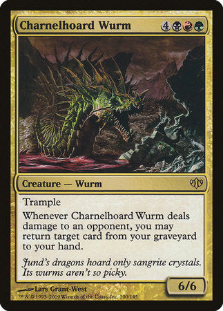 Charnelhoard Wurm [Conflux] | Jomio and Rueliete's Cards and Comics