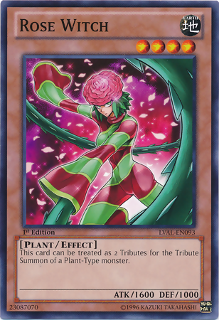 Rose Witch [LVAL-EN093] Common | Jomio and Rueliete's Cards and Comics