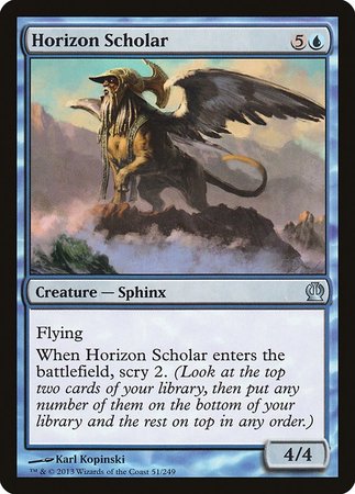 Horizon Scholar [Theros] | Jomio and Rueliete's Cards and Comics