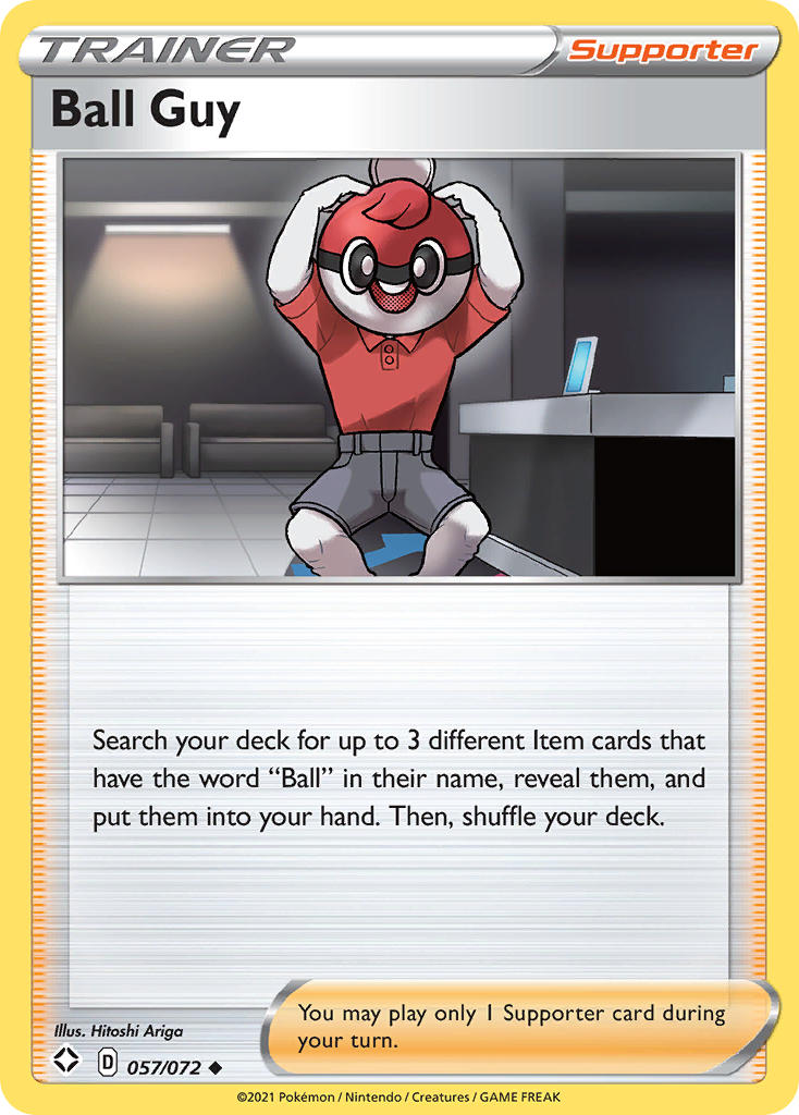 Ball Guy (057/072) [Sword & Shield: Shining Fates] | Jomio and Rueliete's Cards and Comics