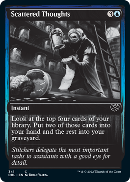 Scattered Thoughts [Innistrad: Double Feature] | Jomio and Rueliete's Cards and Comics
