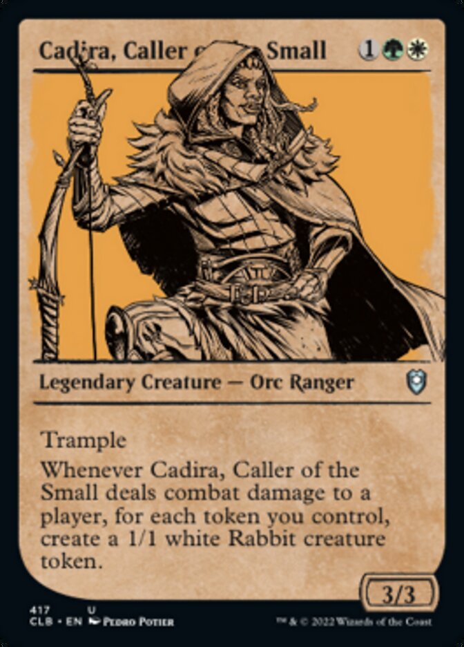 Cadira, Caller of the Small (Showcase) [Commander Legends: Battle for Baldur's Gate] | Jomio and Rueliete's Cards and Comics