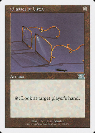 Glasses of Urza [Classic Sixth Edition] | Jomio and Rueliete's Cards and Comics