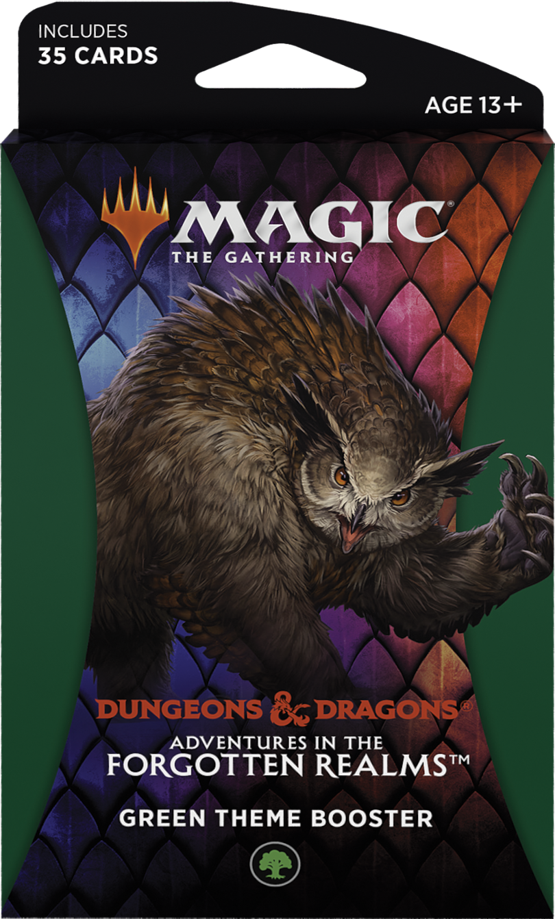 Dungeons & Dragons: Adventures in the Forgotten Realms - Theme Booster (Green) | Jomio and Rueliete's Cards and Comics