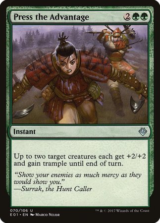 Press the Advantage [Archenemy: Nicol Bolas] | Jomio and Rueliete's Cards and Comics